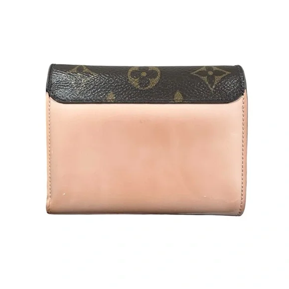 Louis Vuitton Ballerine Pink & Monogram Leather Cherrywood Compact Bifold Wallet - Picture 11 of 15
